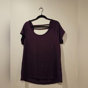 C9 By CHAMPION Women's Purple Scoop Back Top